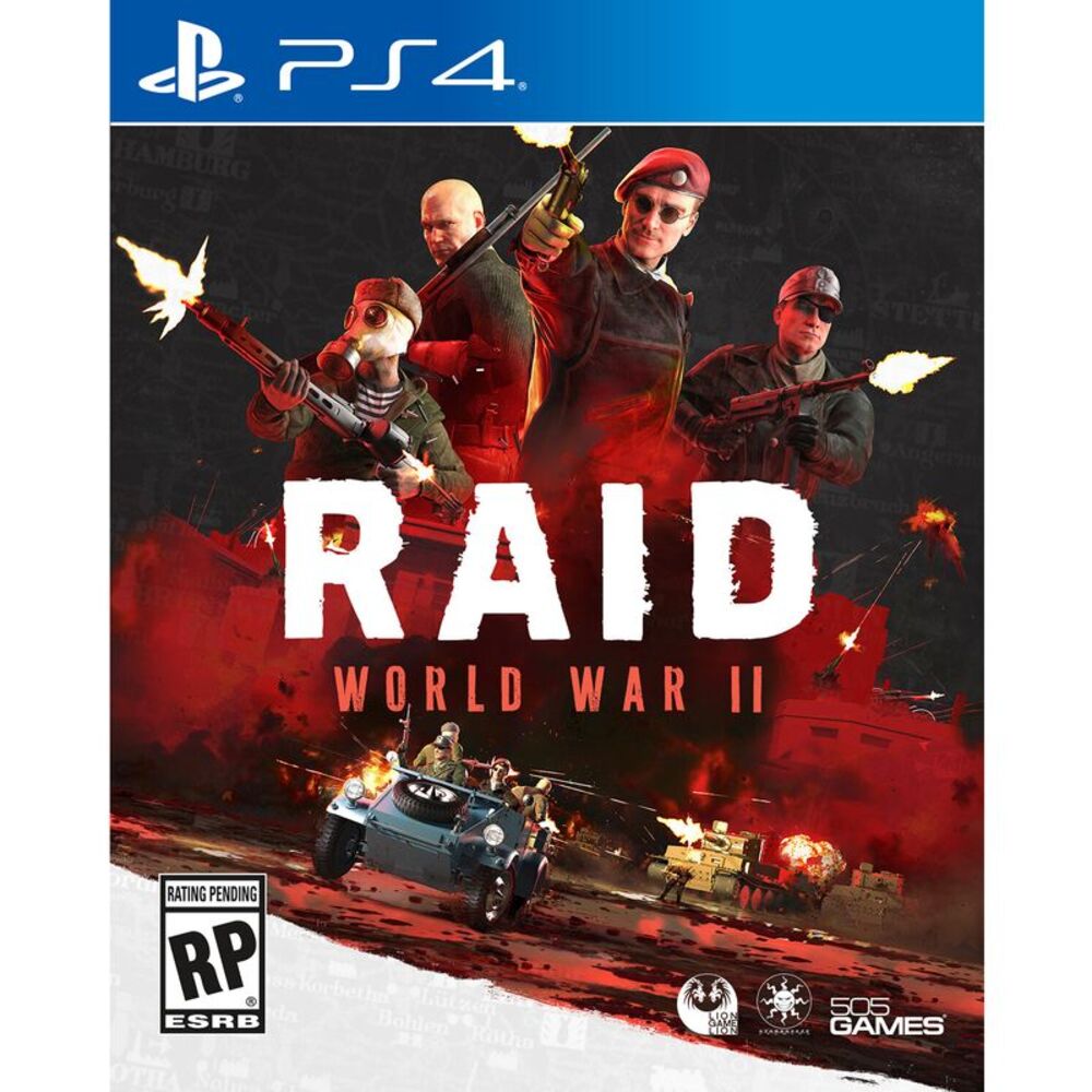RAID: World War II for PlayStation 4  VIDEOGAMES